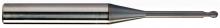 Sowa Tool 102-127 - Sowa High Performance .6 x 60mm OAL 2 Flute Ball Nose Necked Design Standard & E