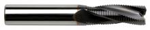Sowa Tool 102-200 - Sowa High Performance 3/8 x 2-1/2" OAL 4 Flute Rougher Regular Length TiAlN Coat