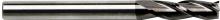 Sowa Tool 102-357 - Sowa High Performance 1/8 x 1-1/2" OAL 3 Flute Regular Length TiAlN Coated Carbi