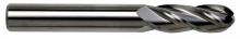 Sowa Tool 101-626 - Sowa High Performance 12 x 102mm OAL 4 Flute Ball Nose Long Length Bright Finish