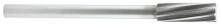 Sowa Tool 128-902 - STM Size W x 7 OAL Left Hand 6-Flute Straight Shank HSS Chucking Reamer