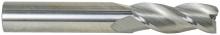 Sowa Tool 153-168 - Sowa High Performance 1 x 4" OAL 3 Flute Corner Radius Bright Finish Carbide End