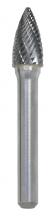 Sowa Tool 170-154 - STM SG-15DC 3/4" x 1/4" Shank Tree Pointed End Carbide Double Cut Burr