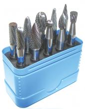 Sowa Tool 172-982 - Quality Import 10pcs Carbide Double Cut Burr Set