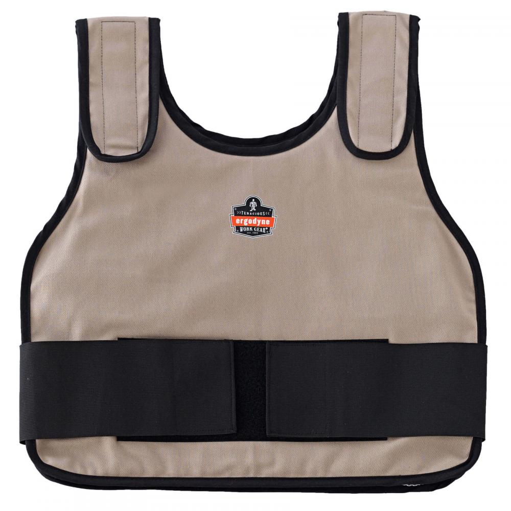 6235 S/M Khaki Standard Phase Change Cooling Vest - Vest Only