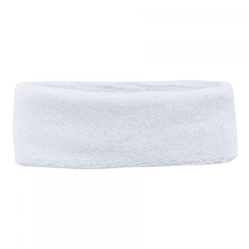 6550 White Head Terry Cloth Sweatband