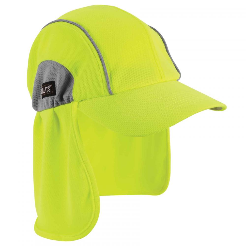 6650 Lime High-Performance Hat and Neck Shade