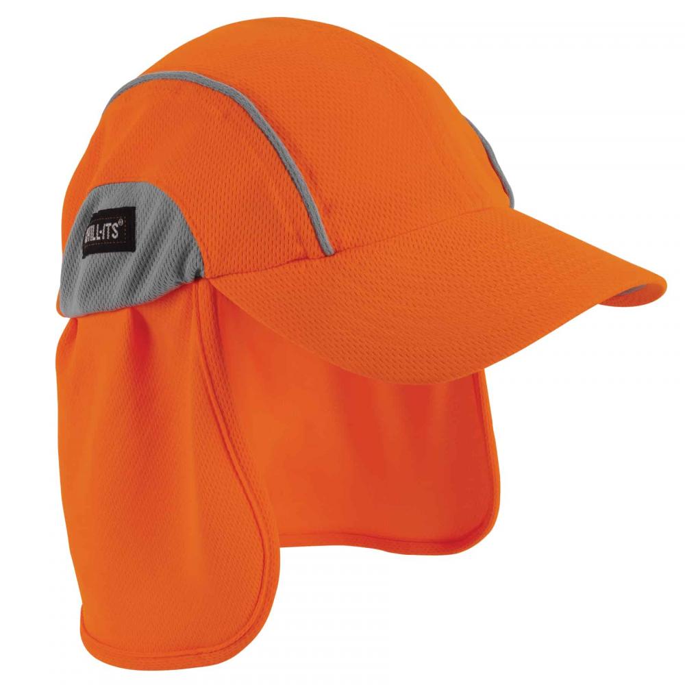 6650 Orange High-Performance Hat and Neck Shade