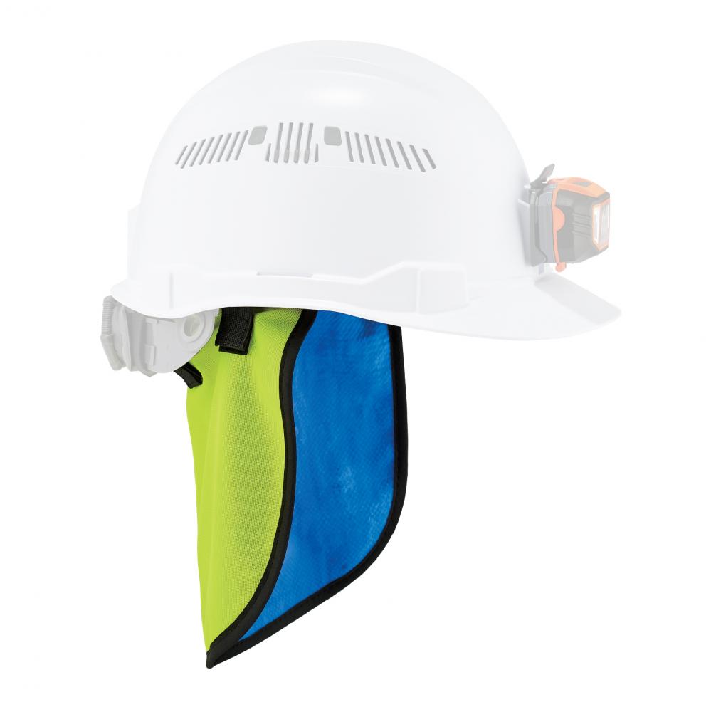 6670CT Lime Cooling Hard Hat Neck Shade - PVA