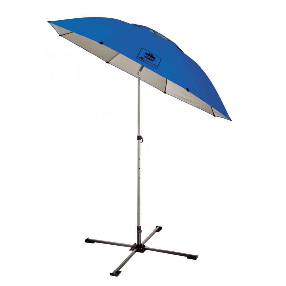 6199 Blue Lightweight Work Umbrella Stand Kit