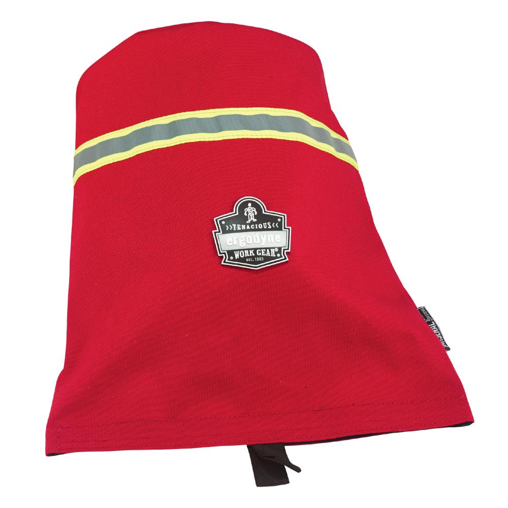 5082L Red Firefighter SCBA Mask Bag - Fleece