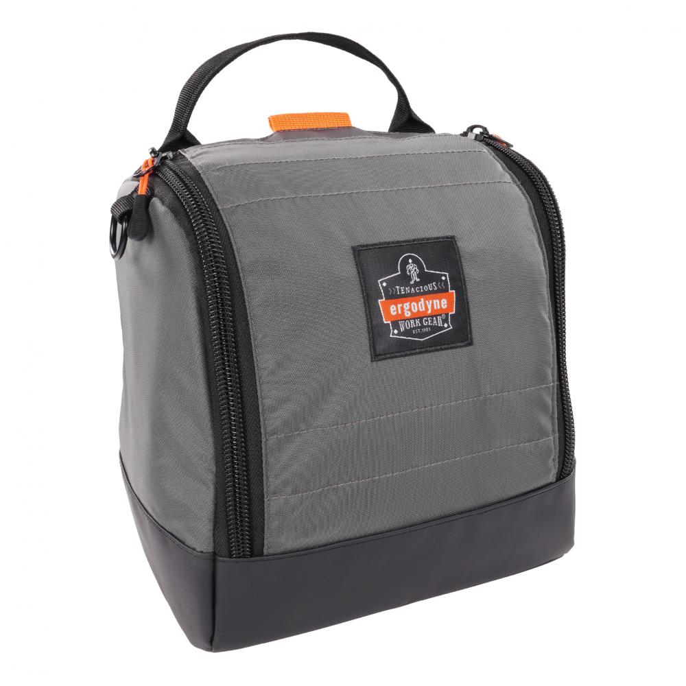 5185 Gray Full Respirator Bag - Zipper Magnetic