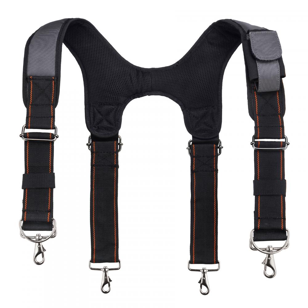 5560 Gray Padded Tool Belt Suspenders