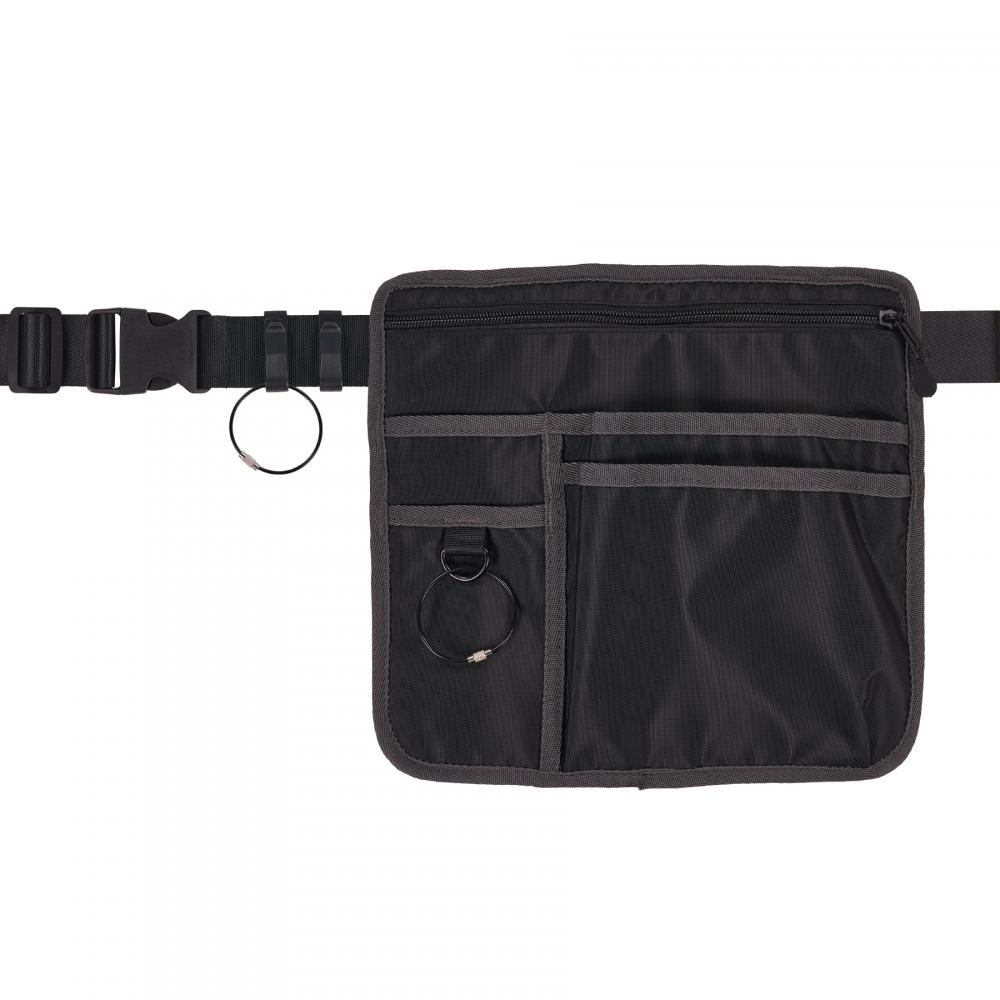 5716 Black Server Apron Pouch with Pockets
