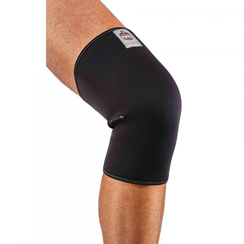 600 NEOPRENE KNEE SLEEVE SINGLE LAYER XL BLACK / PROFLEX