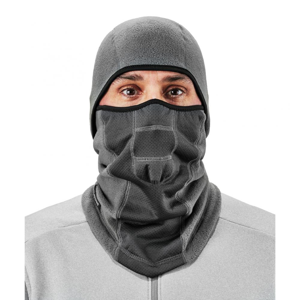 6823 Gray Hinged Balaclava Face Mask