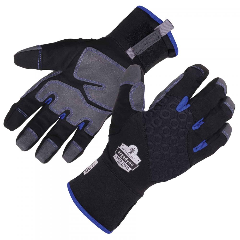 817 REINFORCED THERMAL UTILITY GLOVES XLG BLACK / PROFLEX