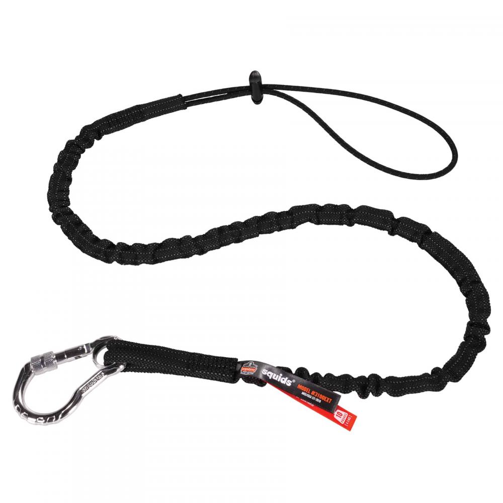 3100EXT TOOL LANYARD SINGLE CARABINER 10LBS 42-54&#34; EXT / SQU