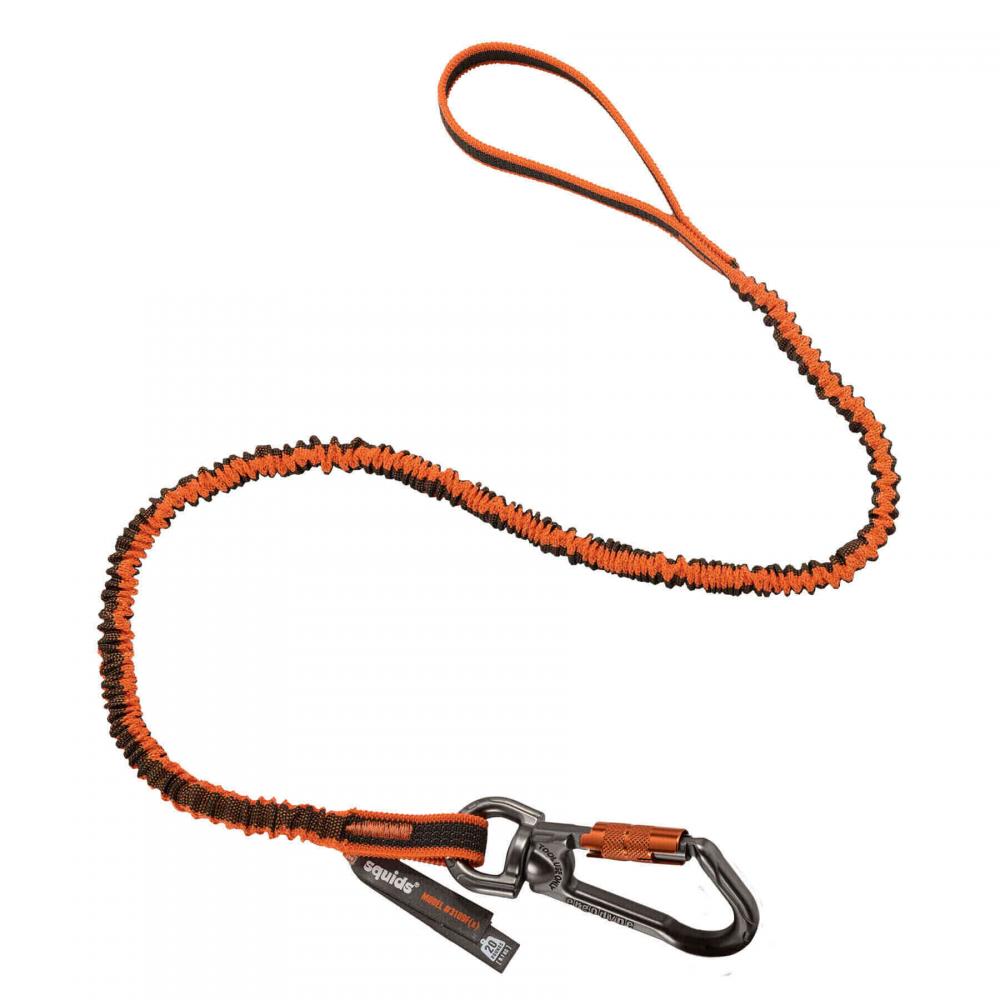 3109F TOOL LANYARD LOCKING SWIVEL CARABINER 25LBS 38-70&#34; / S