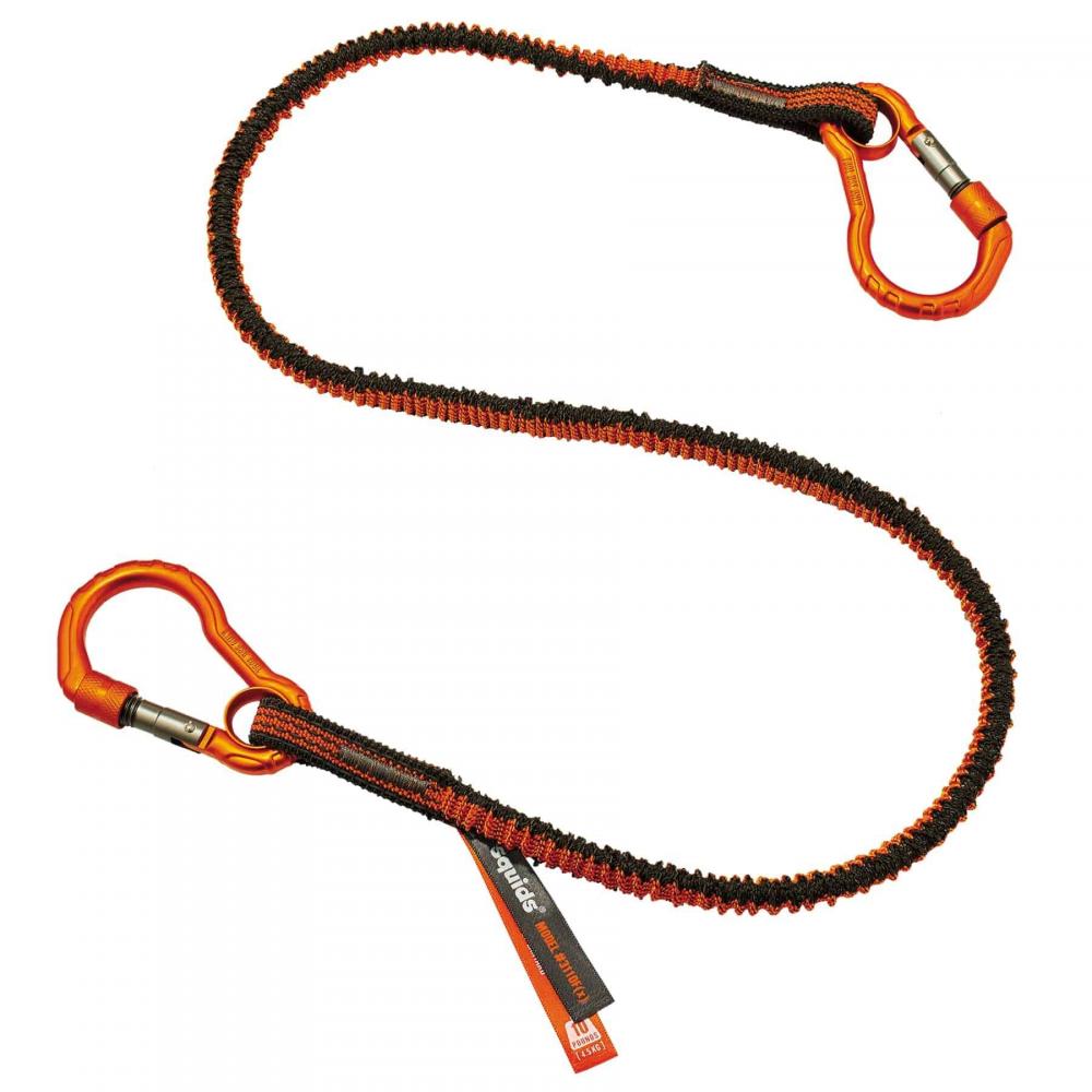 3110F TOOL LANYARD DUAL CARABINER 10LBS 38&#34; - 48&#34; / SQUIDS O