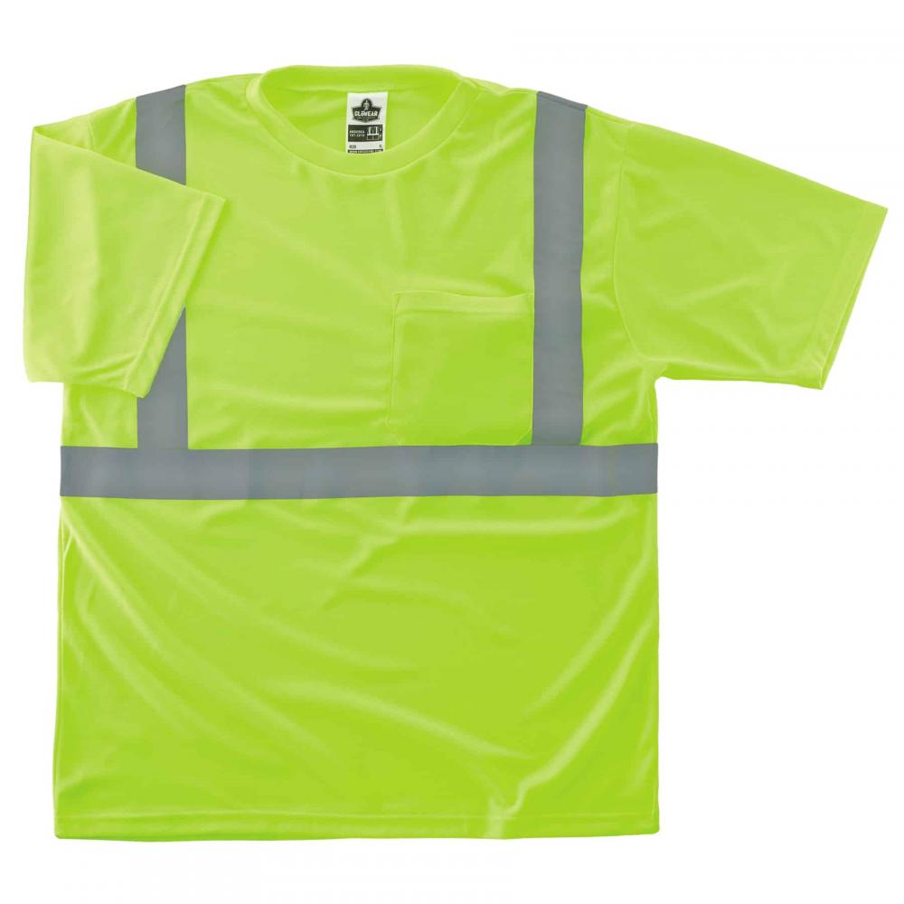 8289 XL Lime Class 2 Hi-Vis T-Shirt