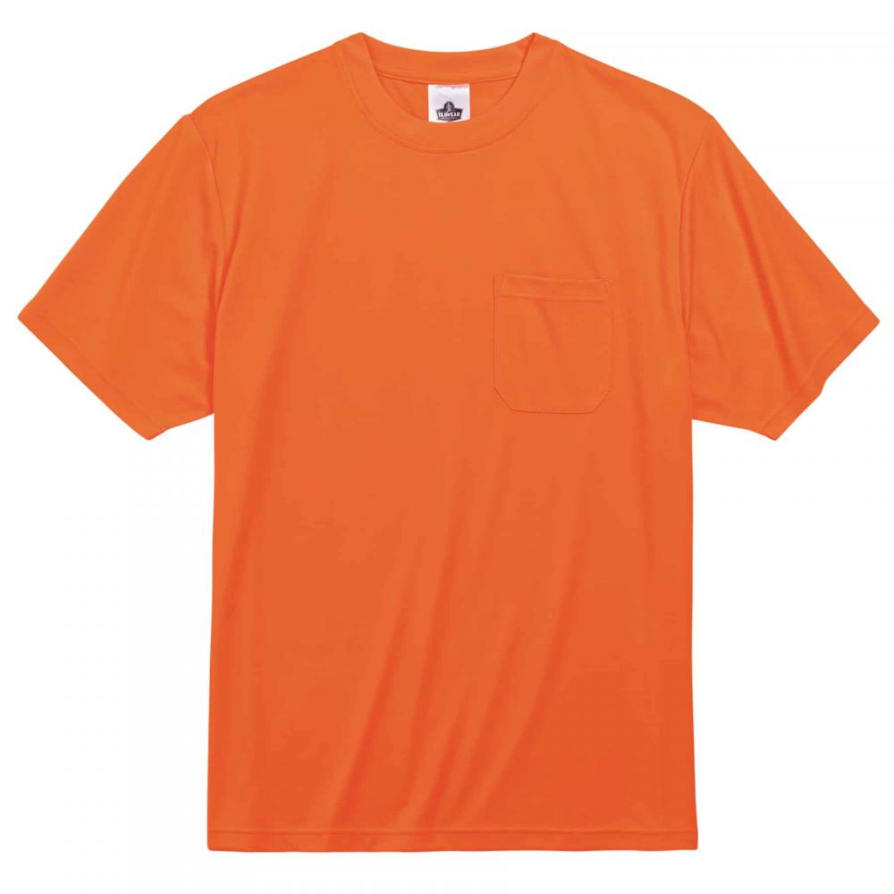 8089 4XL Orange Non-Certified Hi-Vis T-Shirt