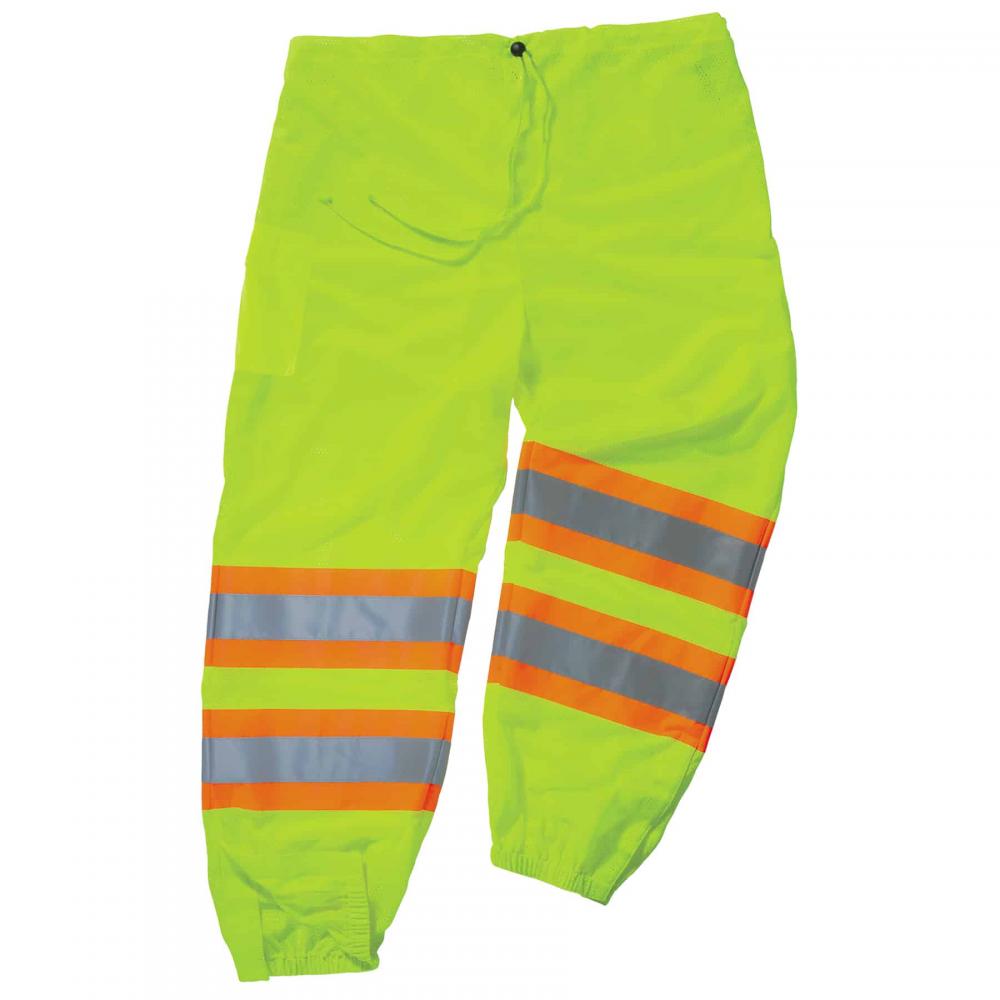 8911 2XL/3XL Lime Class E Two-Tone Pants