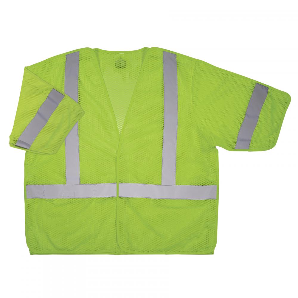 8315BA L/XL Lime Hi Vis Breakaway Safety Vest HL
