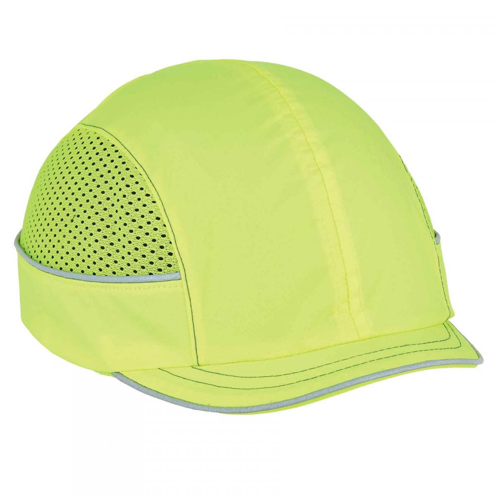 8950 Micro Brim Lime Bump Cap Hat