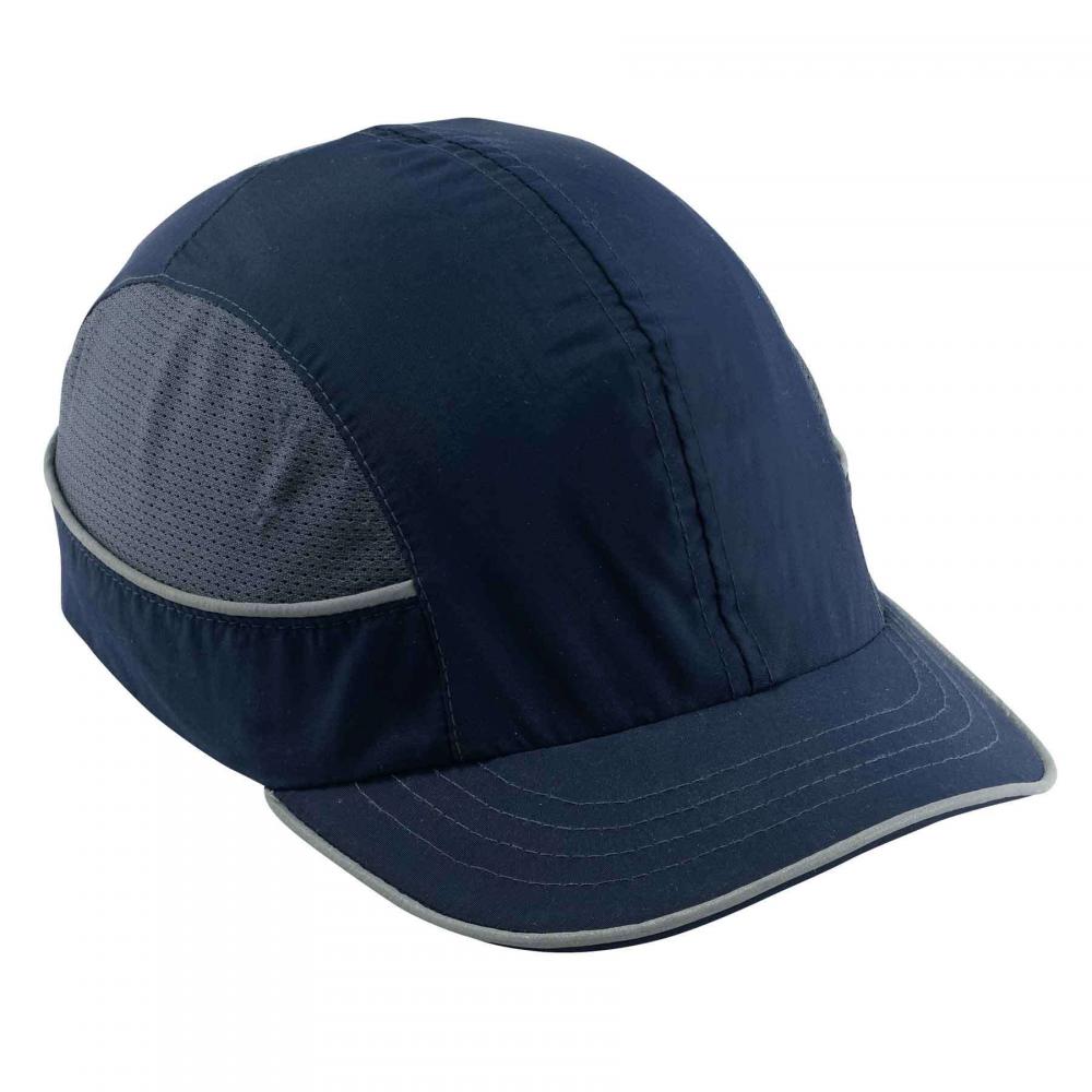8950 Short Brim Navy Bump Cap Hat
