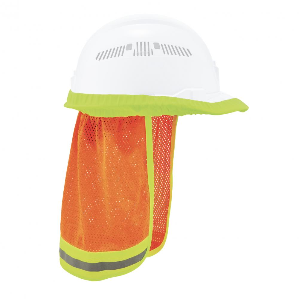 8005 HI-VIS HARD HAT NECK SHADE ORANGE / GLOWEAR