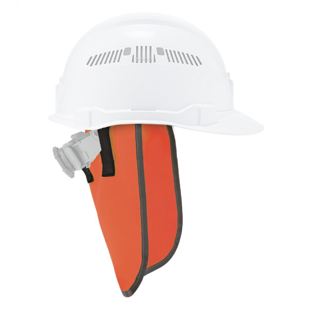 8006 Orange Hi-Vis Hard Hat Neck Shade