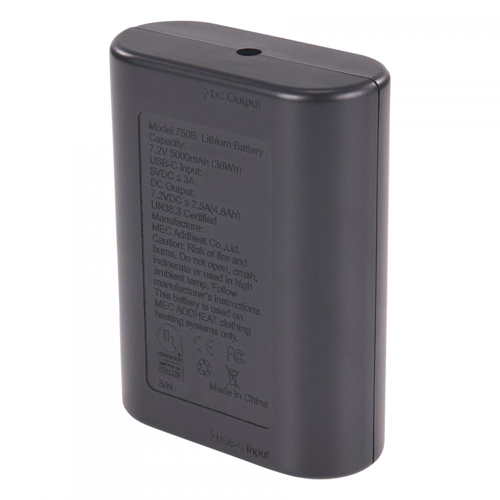 6495B Black Portable Battery Power Bank