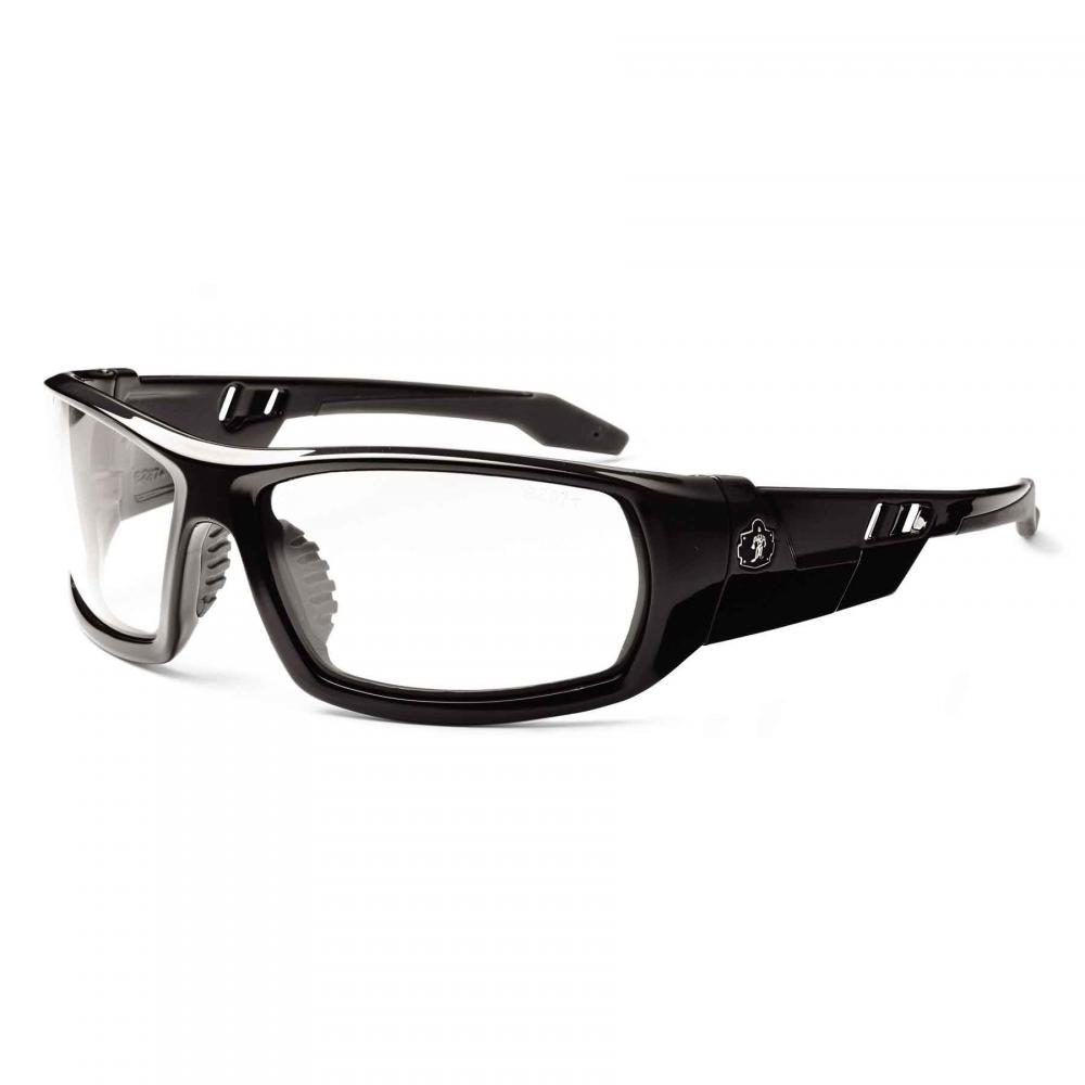 ODIN-AF Black Frame Clear Lens Anti Fog Safety Glasses