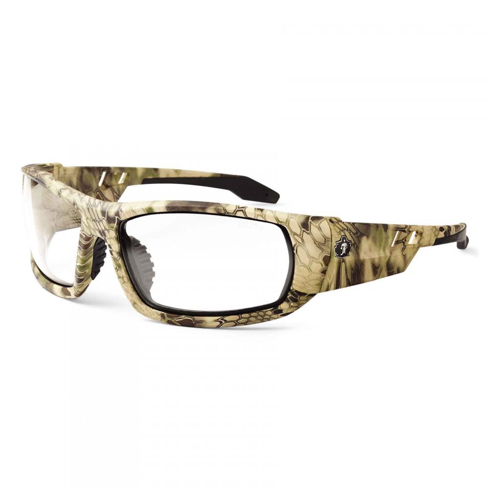 ODIN Kryptek Highlander Frame Clear Lens Safety Glasses