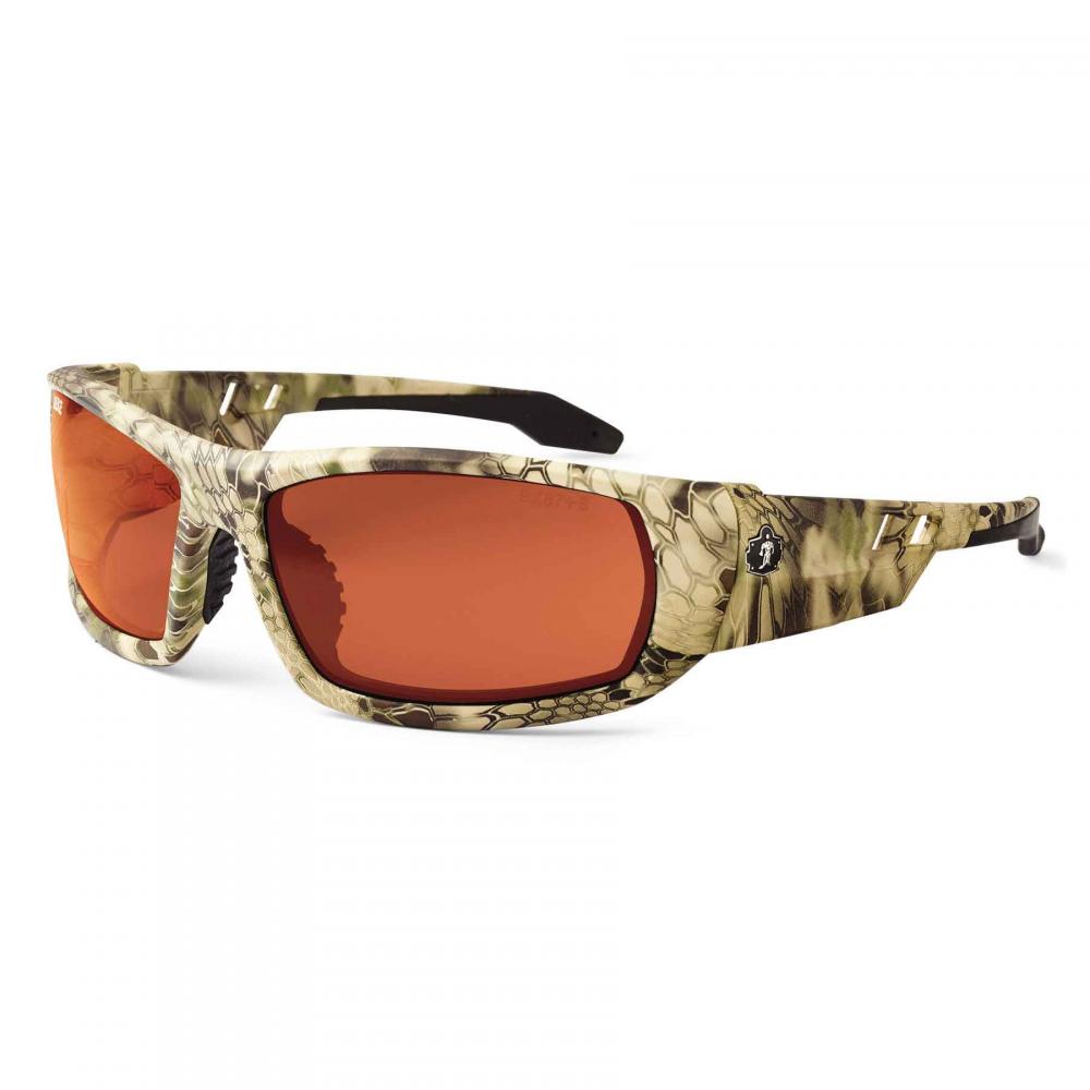 ODIN-PZ Kryptek Highlander Frame Copper Lens Polarize Safety Glasses