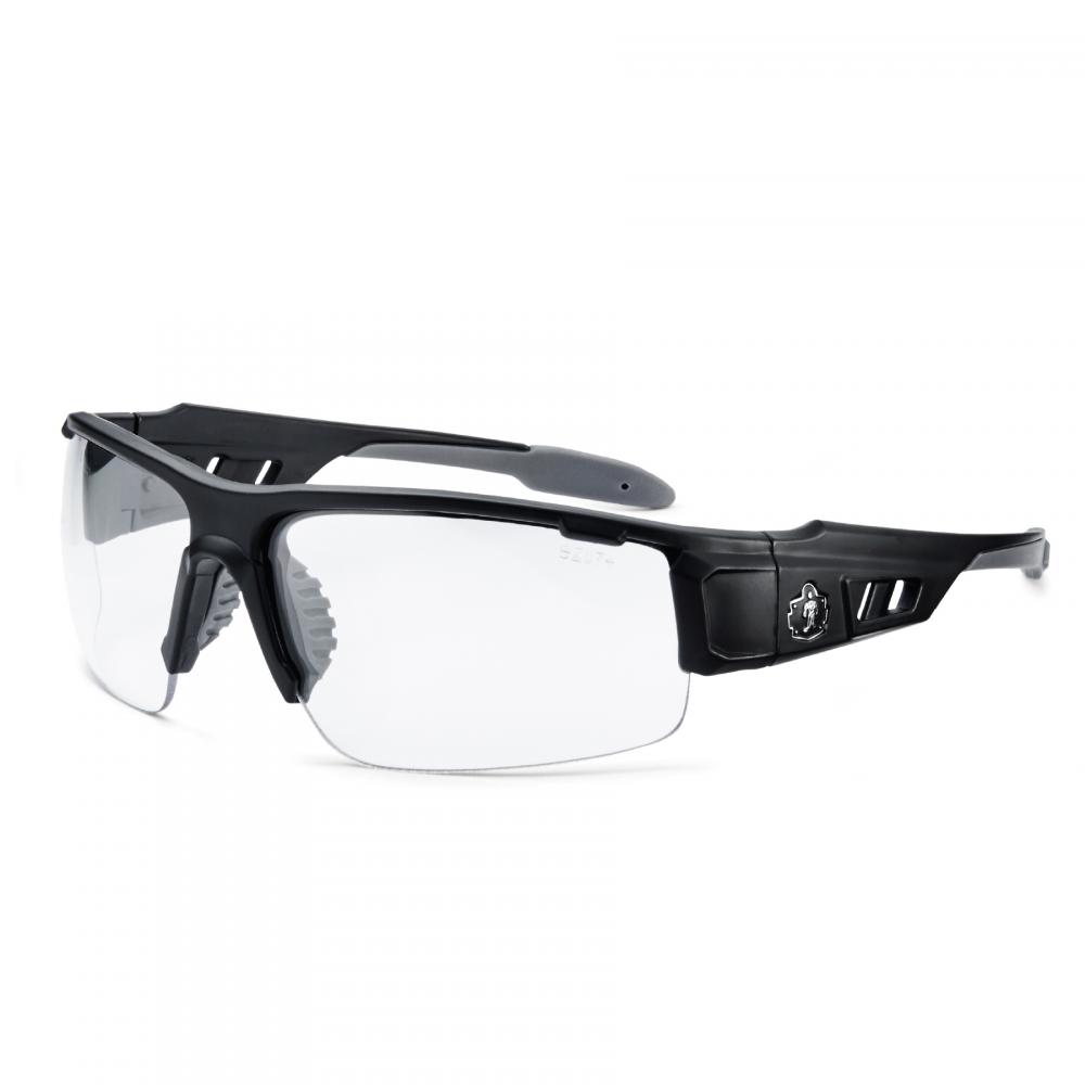 DAGR-AFAS Matte Black Frame Clear Lens Safety Glasses - AFAS