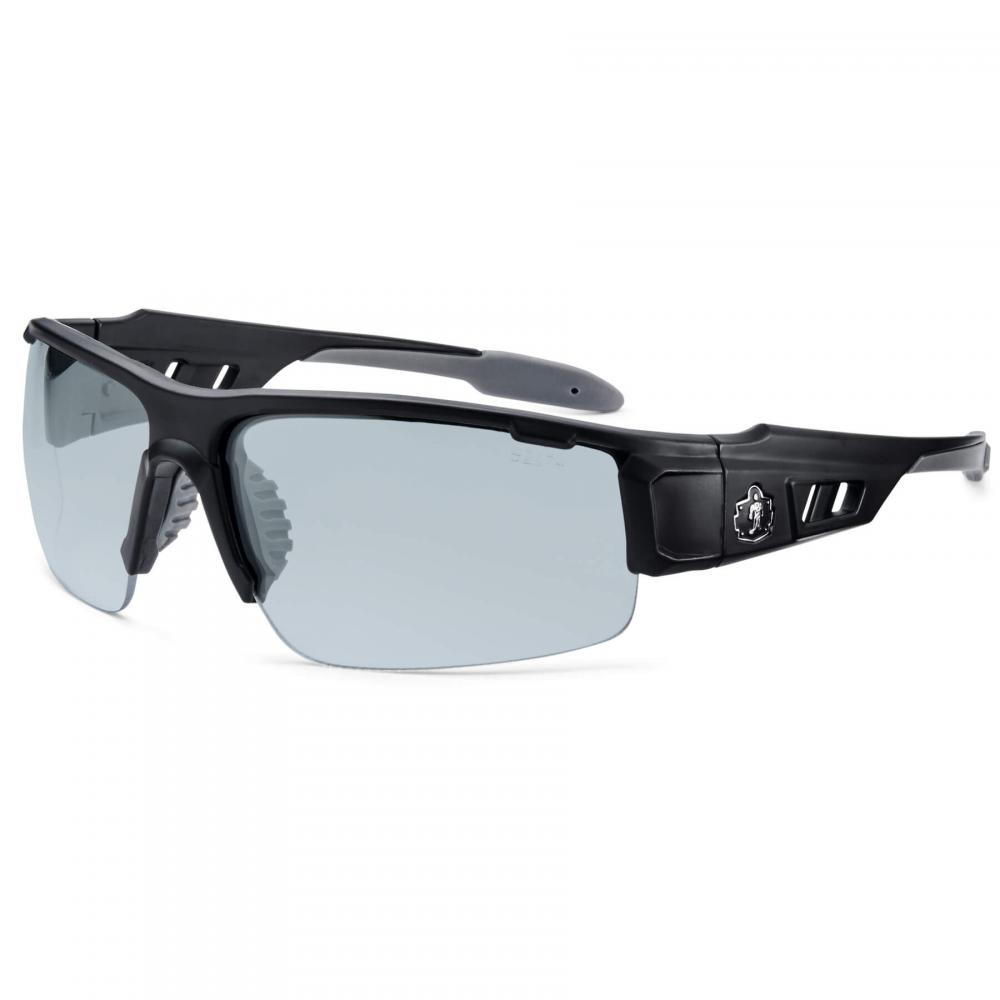 DAGR Matte Black Frame In/Outdoor Lens Safety Glasses