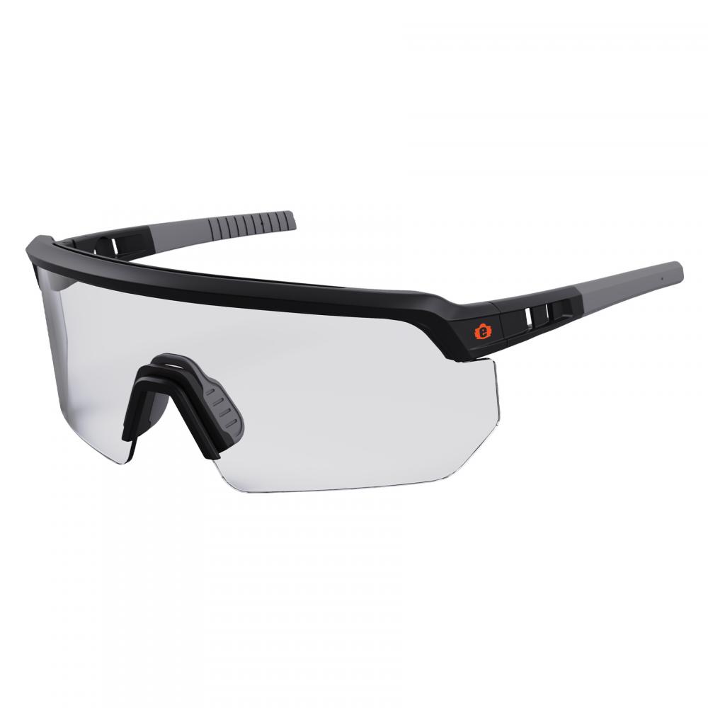 AEGIR-AFAS Matte Black Frame Clear Lens Safety Glasses - AFAS