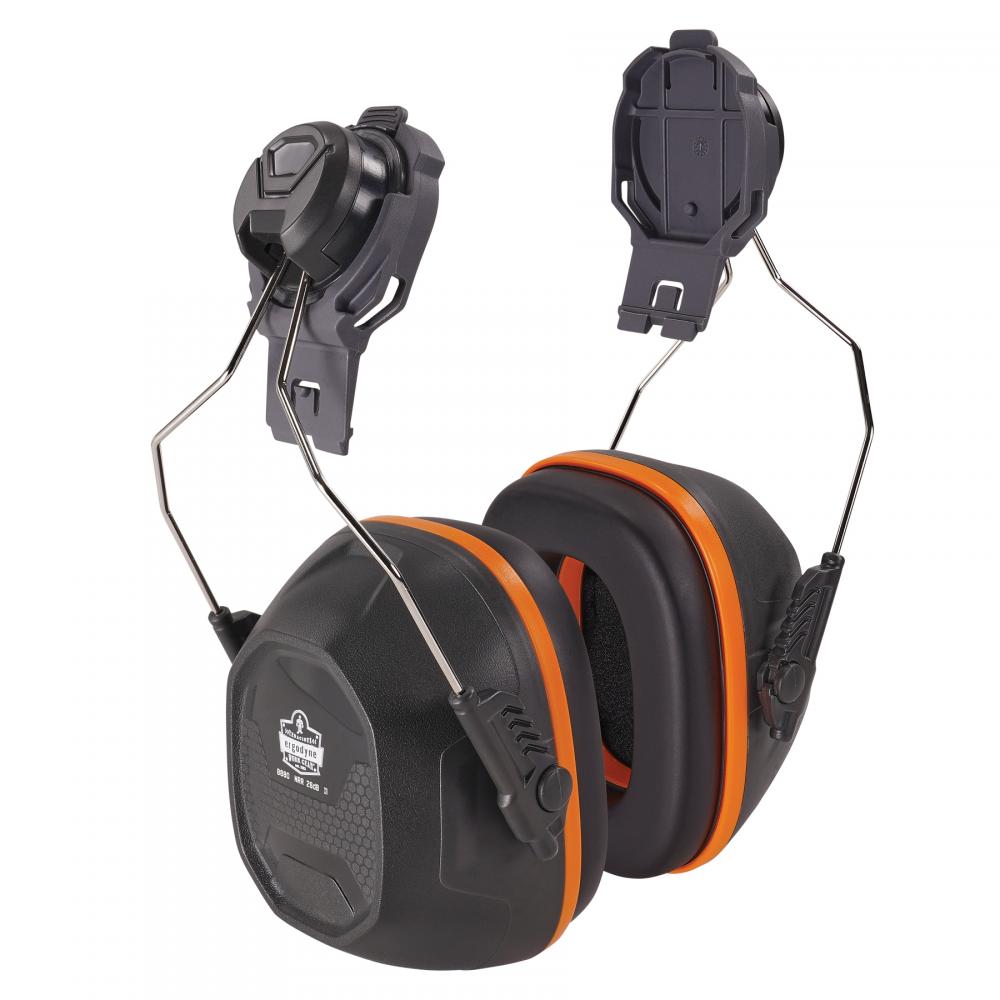 8880 Cap-Style and Helmet Gray NRR 26dB Mounted Earmuffs