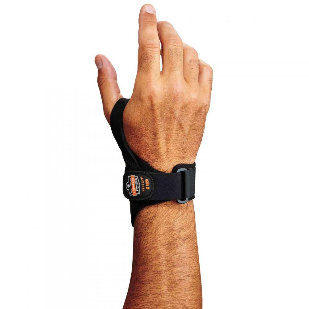 4020 XS/S-Right Black Lightweight Wrist Support