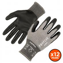 Ergodyne 10303 - 7072 12-pair M Gray ANSI A7 Nitrile Coated CR Gloves