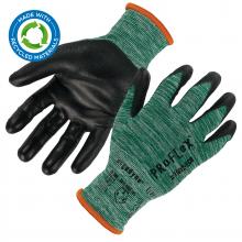 Ergodyne 10566 - 7002-ECO 1-pair 2XL Green PU Coated Gloves Recycled