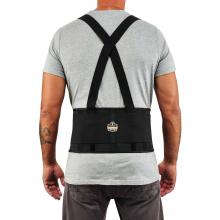 Ergodyne 11096 - 1650 2XL Black Elastic Back Support Brace