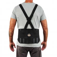 Ergodyne 11107 - 1600 3XL Black Standard Elastic Back Support