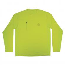 Ergodyne 12143 - 6689 M Lime Cooling Long Sleeve Sun Shirt with UV Protection