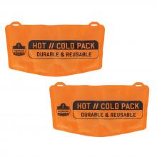 Ergodyne 12212 - 6275 Orange Reusable Hot Cold Pack Replacement 2-Pack