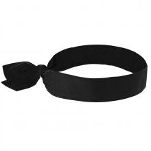 Ergodyne 12332 - 6700 Black Cooling Bandana Headband - Polymer - Tie
