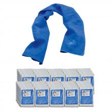 Ergodyne 12410 - 6602 EVAPORATIVE COOLING TOWEL PVA BLUE 50 / PACK / CHILL-ITS