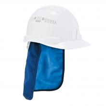 Ergodyne 12596 - 6717CT Blue Cooling Hard Hat Pad and Neck Shade - PVA